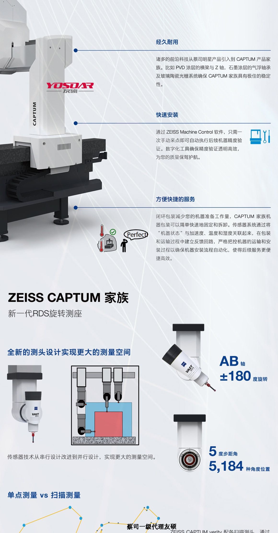 保定蔡司保定三坐标CAPTUM